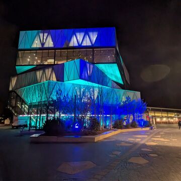 Ausleuchtung Eventgebäude